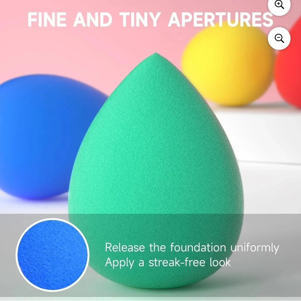 6 PCS Colorful Makeup Sponge Set - Picture 2 of 3